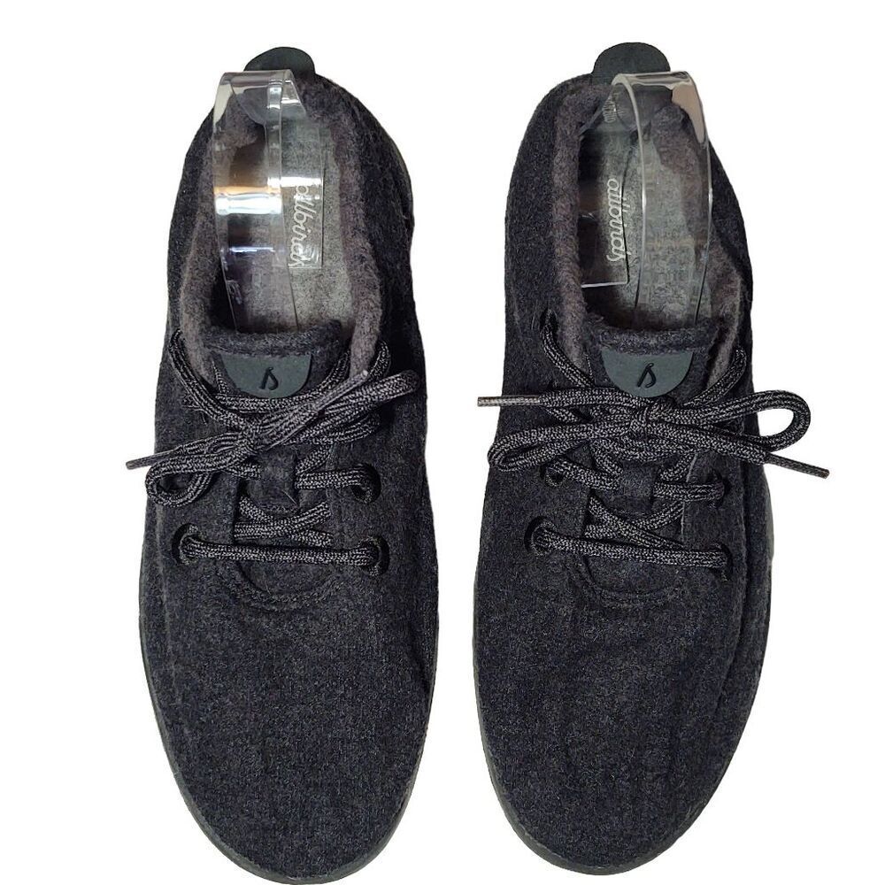 Allbirds Charcoal Black Merino Wool Runner Shoes Men's Size 11